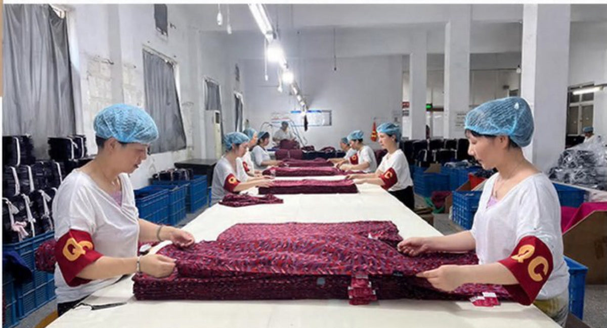 In-line quality review on the HengWang production floor