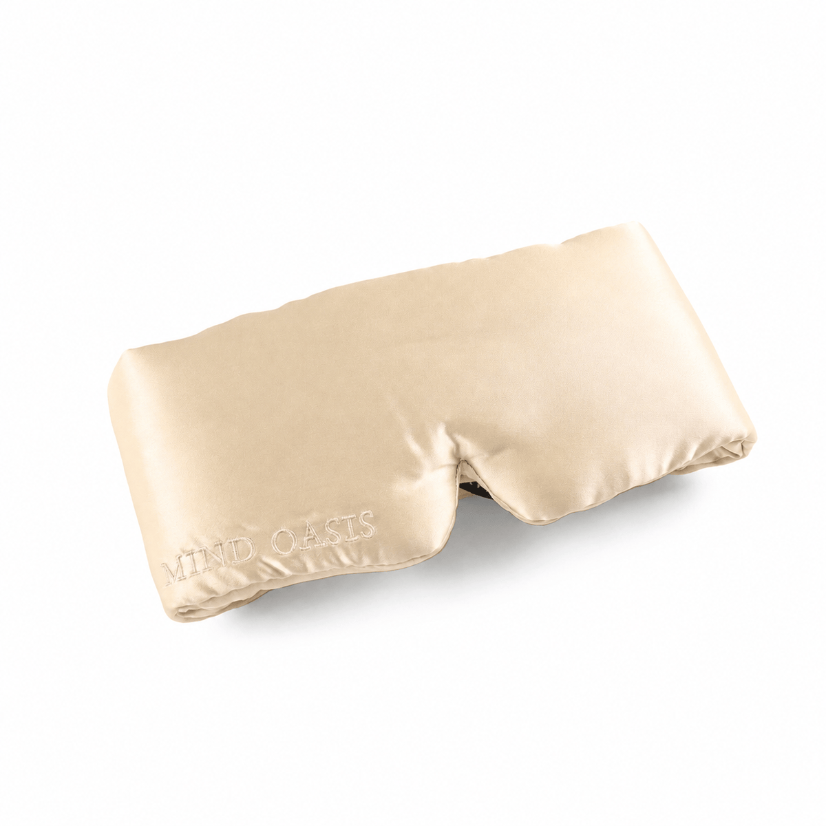 Silk Sleep Eye Mask | Champagne | Custom & Wholesale | Hengwang Garment