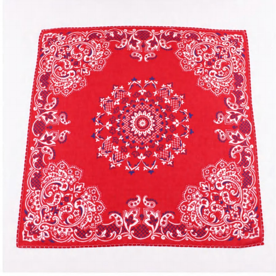 Mulberry silk square scarf printed colorway option, concept specimen