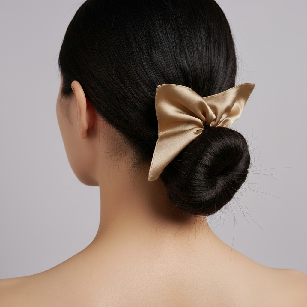 Silk Pocket Square | Gold Solid Color 27×27cm | Custom & Wholesale | Hengwang Garment