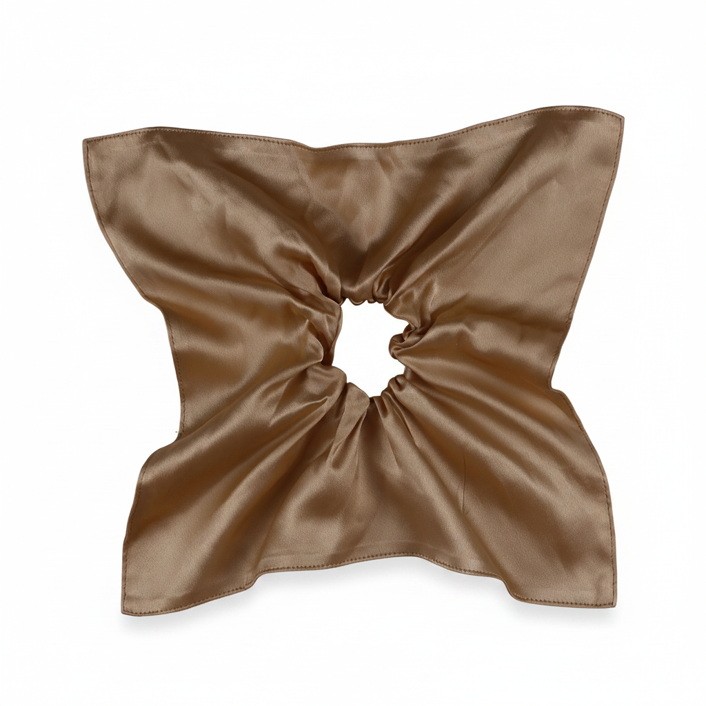 Silk Pocket Square | Gold Solid Color 27×27cm | Custom & Wholesale | Hengwang Garment