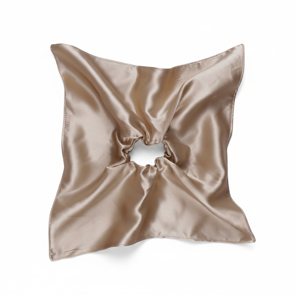 Scrunchie Set | Champagne Solid Color | Custom & Wholesale | Hengwang Garment