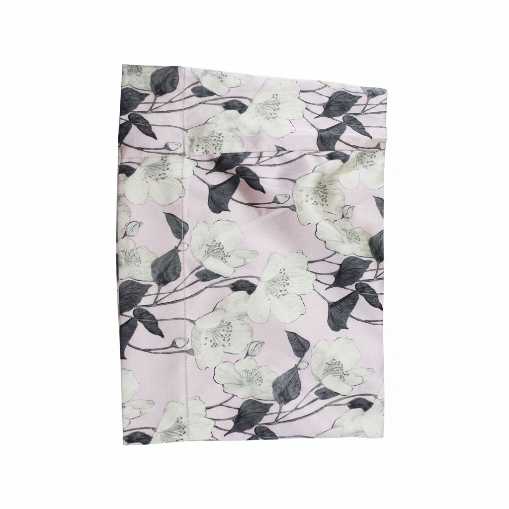 Silk Sleep Set | Pink Rose Gold Solid Color | Custom & Wholesale | Hengwang Garment