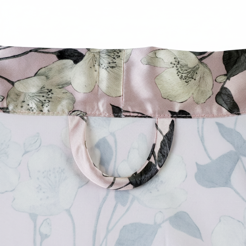 Silk Sleep Set | Pink Rose Gold Solid Color | Custom & Wholesale | Hengwang Garment