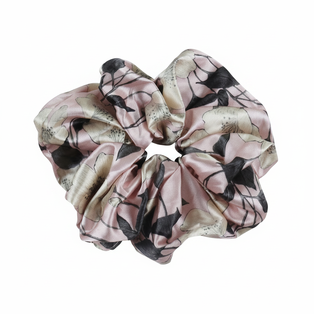 Silk Sleep Set | Pink Rose Gold Solid Color | Custom & Wholesale | Hengwang Garment