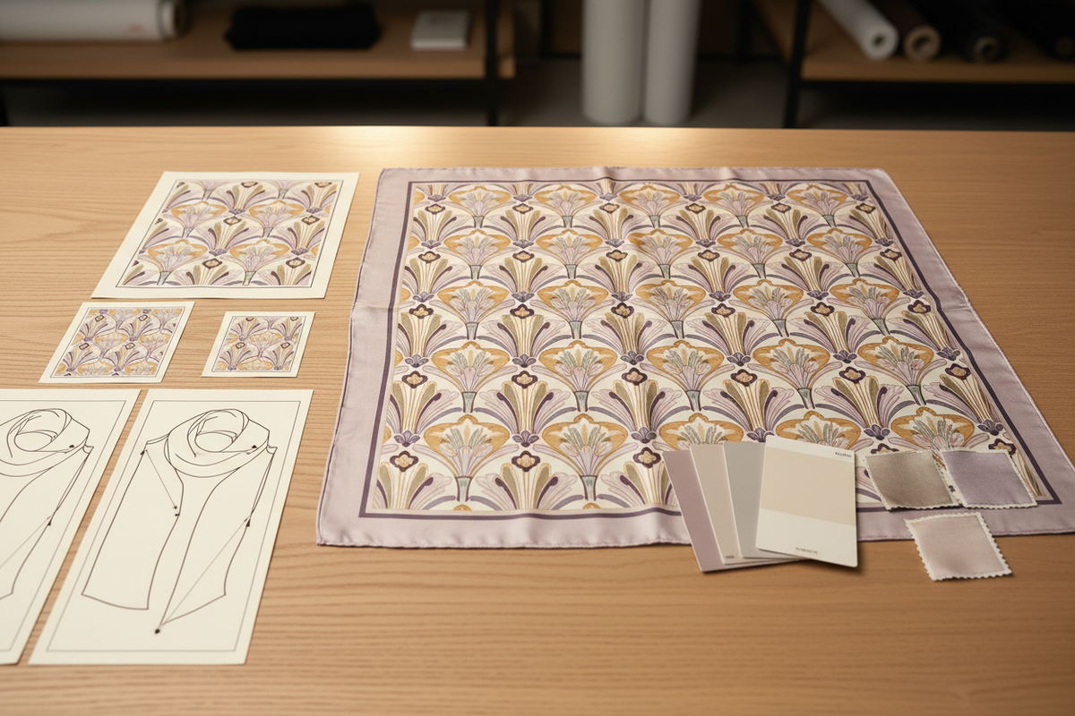 Silk Print Color Confirmation